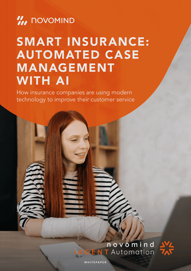 Smart insurance: Automated case management with AI