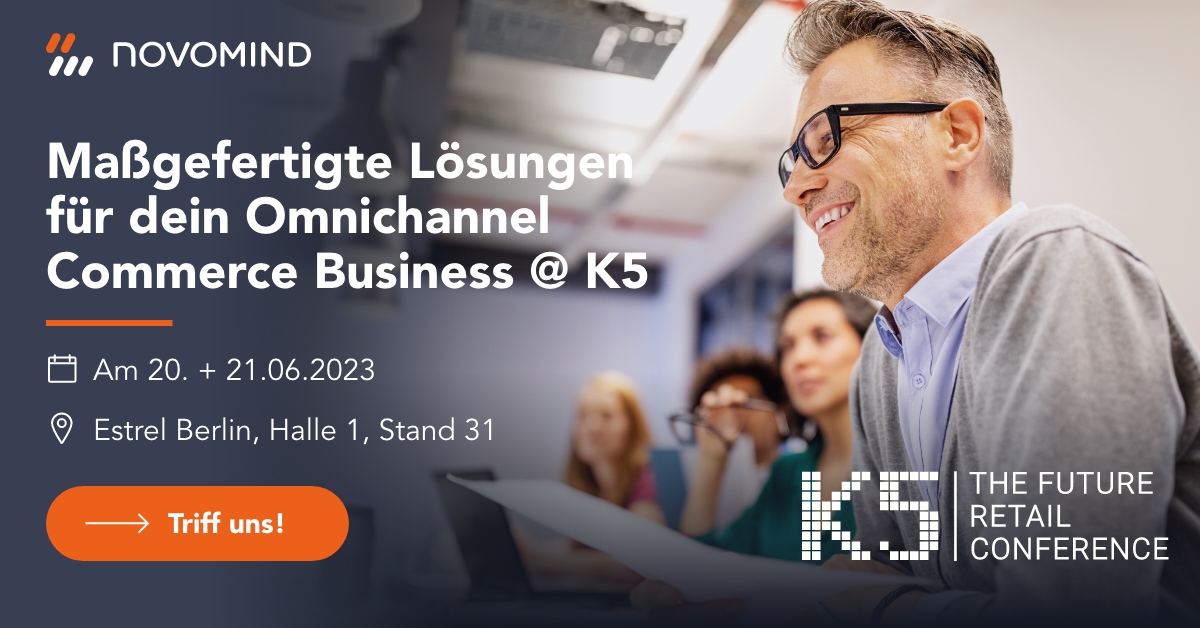 novomind auf der K5 - The Future Retail Conference - 2023